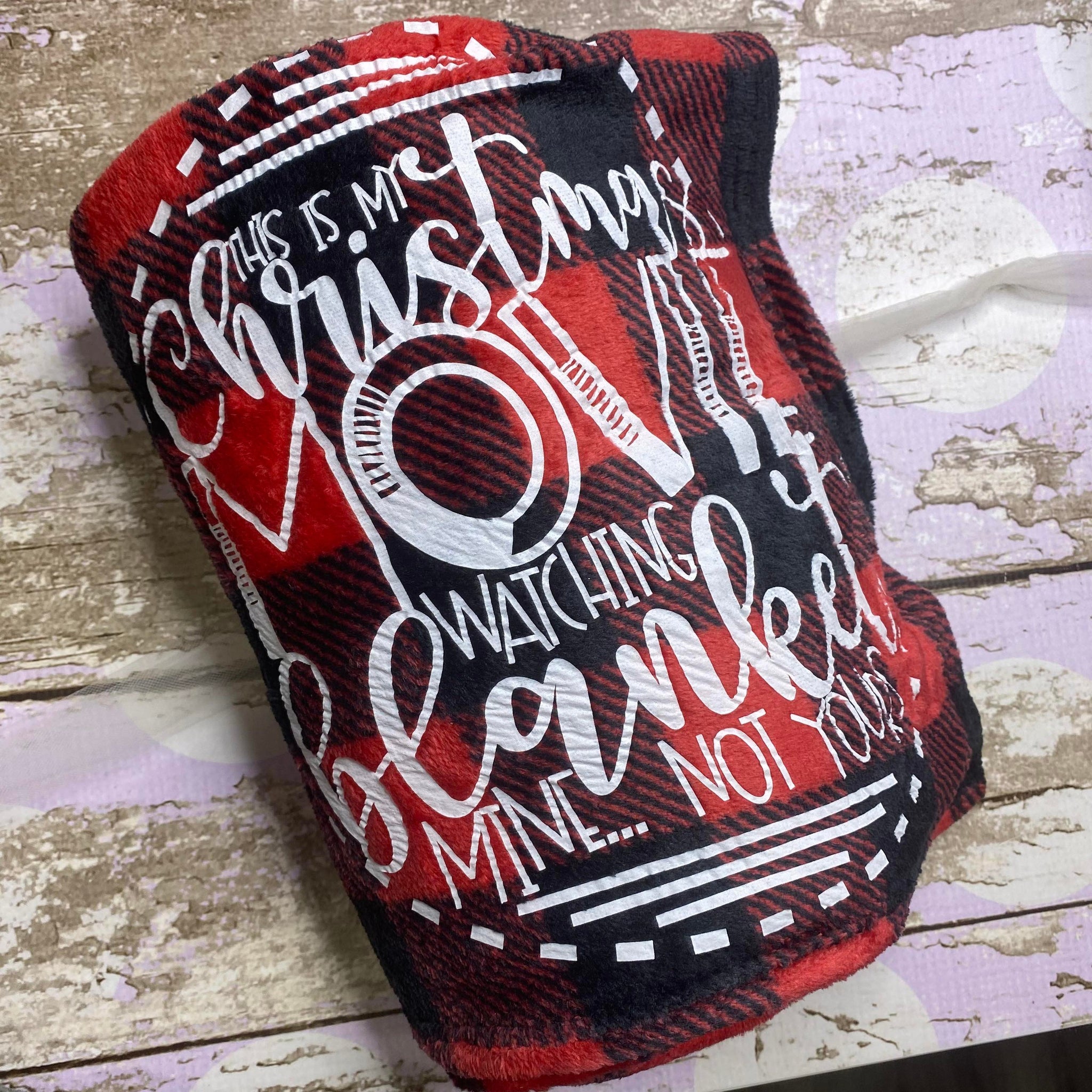 Buffalo Plaid Christmas Blanket