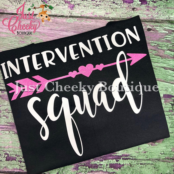 Teacher Squad Shirt - Teacher Shirt- Intervention Squad - Sped Squad - Grade Squad-