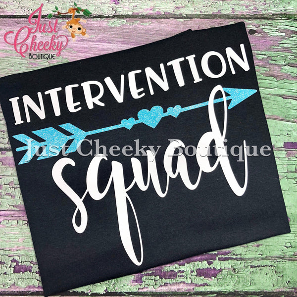 Teacher Squad Shirt - Teacher Shirt- Intervention Squad - Sped Squad - Grade Squad-