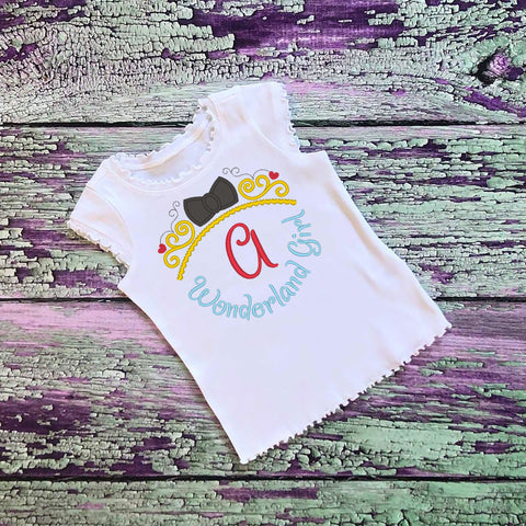 SAMPLE SALE, Alice in Wonderland Inspired Shirt - Alice Birthday Shirt - Disney Vacation - Disney Princess Birthday